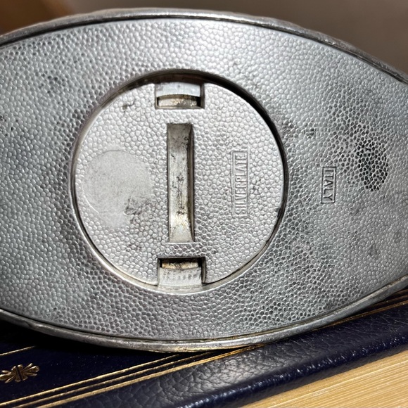 Vintage Silver Plated Rocking Horse Money Bank. Made in Italy - Picture 6 of 6